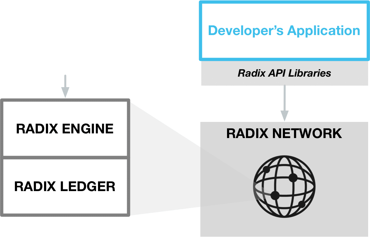 High-level Radix development stack overview