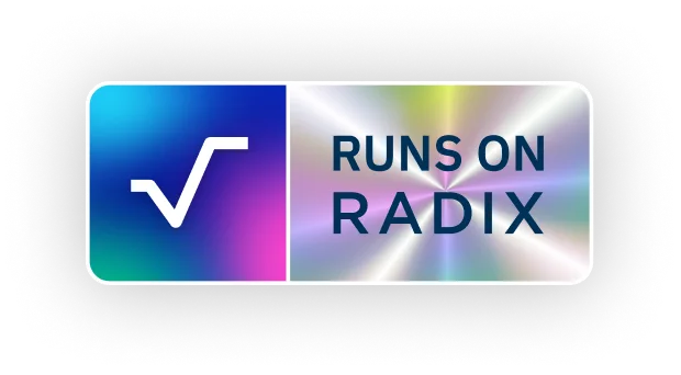 Runs on Radix